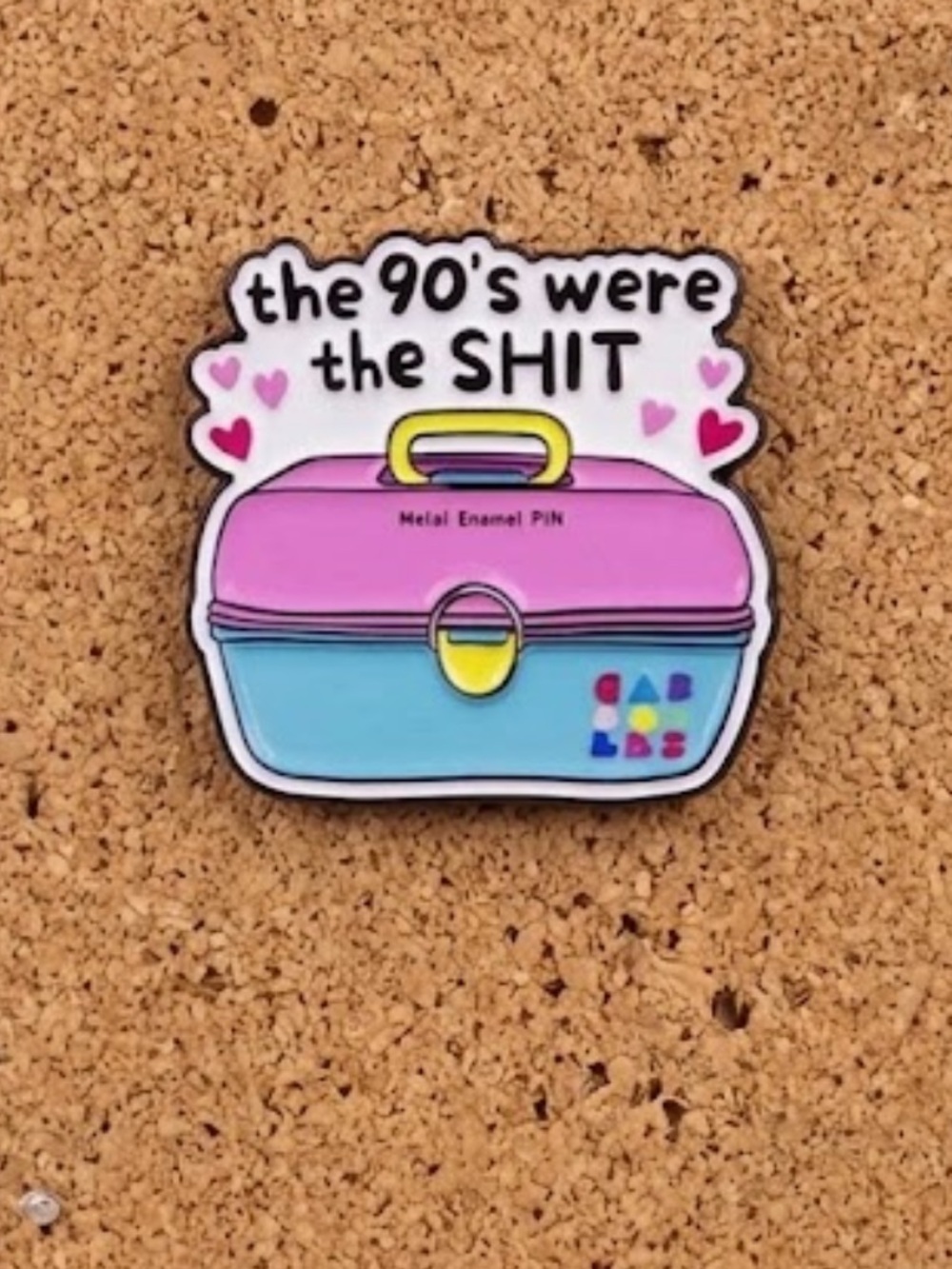 🔥3/$12 - Enamel Pin - Caboodle